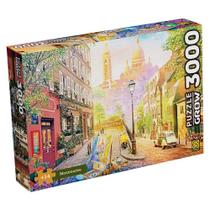 Jogo Quebra Cabeça 3000 Peças Grow Panorama, Montmartre - 4052