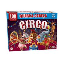 Jogo Quebra-Cabeça: Circo - 100 Peças Pais & Filhos