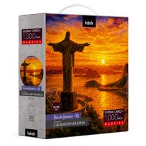 Jogo Quebra Cabeça Cristo Redentor Rio De Janeiro 1000 Peças Em Madeira 9009 Jogo Quebra Cabeça Cristo Redentor Rio De Janeiro 1000 Peças Em Madeira 9009