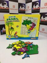 Jogo quebra cabeça <b>Jogos de quebra-cabeça</b> mapa do brasil - AQUARELA BRINQUEDOS