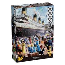 Jogo Quebra-Cabeça Grow Titanic, 2000 Peças - 04212 Jogo Quebra-Cabeça Grow Titanic, 2000 Peças - 04212