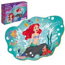 Jogo Quebra Cabeça Infantil Ariel A Pequena Sereia Disney 60 Peças De Madeira Infantil - Xalingo Jogo Quebra Cabeça Infantil Ariel A Pequena Sereia Disney 60 Peças De Madeira Infantil - Xalingo