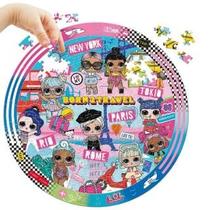 Jogo Quebra Cabeça Infantil Lol Surprise 214 Pçs Puzzle elka Brinquedos