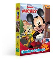 Jogo Quebra Cabeça Mickey 60 Peças Presente Didático Raciocínio 8000