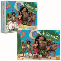 Jogo Quebra Cabeça Moana O Filme 2 Com 120 Peças Disney