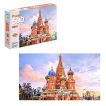 Jogo Quebra-Cabeça Moscou Russia Com 500 Peças Puzzle Pedagógico Para Crianças +7 Anos Jogo Quebra-Cabeça Moscou Russia Com 500 Peças Puzzle Pedagógico Para Crianças +7 Anos