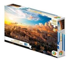 Jogo Quebra Cabeça Puzzle 1000 Peças Acrópole Atenas Grécia Jogo Quebra Cabeça Puzzle 1000 Peças Acrópole Atenas Grécia