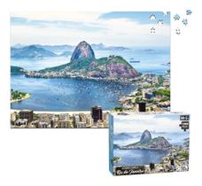 Jogo Quebra Cabeça Puzzle Família Cidade Rio Janeiro 1000pçs