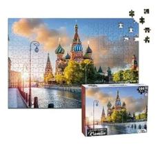 Jogo Quebra Cabeça Puzzle Kremlin Moscou Rússia 500 Peças