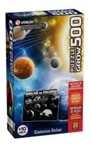 Jogo Quebra Cabeça Sistema Solar Brilha No Escuro 500 Peças