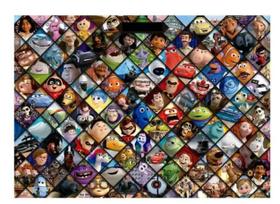 Jogo Quebra Cabeça Smart Puzzle Pixar Grow Peças Especiais