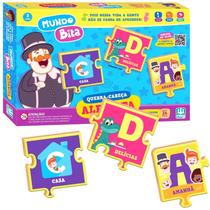 Jogo Quebra Cabeças Alfabeto Mundo Bita Alfabita Educativo - Nig Brinquedos