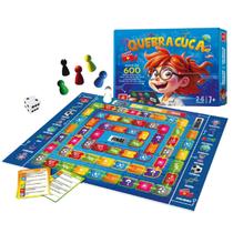 Jogo Quebra Cuca, Brincadeira De Criança, 2 à 6 Jogadores, 3 Níveis, Para Adultos e Crianças +7 Anos