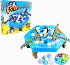 Jogo Quebrando Gelo Brinquedo Infantil Pinguim Numa Fria