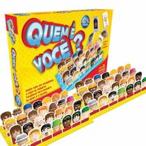Jogo Quem é Você Jogo Pedagógico De Adivinhação Divertido Tabuleiro Infantil
