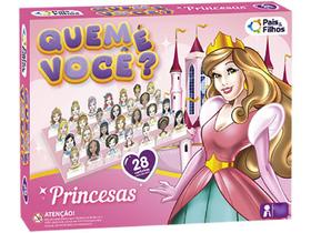 Jogo Quem é Você Princesas Tabuleiro - Pais & Filhos - Pais E Filhos