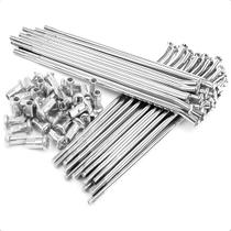 Jogo Raio 4mm Cromado Cg Titan Fan 125 150 160cc Traseiro