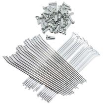 Jogo raio crf 230 traseiro cromado 4mm