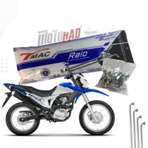 Jogo Raio Cromado 3,5mm NXR 125/150 Bros Dianteiro