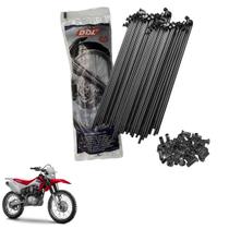 Jogo Raio Traseiro Crf 230 Crf230 Zincado 4mm Ddl