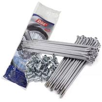 Jogo Raios 4mm Inox Dianteiro Xtz Lander 250 Ddl