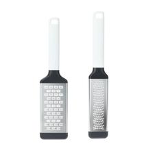 Jogo Raladores KitchenAid Fino e Grosso Branco para Queijo Raspas Limão Chocolate Legumes Inox Utensílio Cozinha