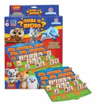 Jogo Recreativo Infantil Qual o Bicho Game Brinq - Polibrinq