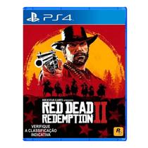 Jogo Red Dead Redemption 2 Playstation 4 Mídia Física Lacrado - Rockstar