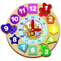 Jogo Relógio Educativo GGB ref 1077 - Ggb Brinquedos Jogo Relógio Educativo GGB ref 1077 - Ggb Brinquedos