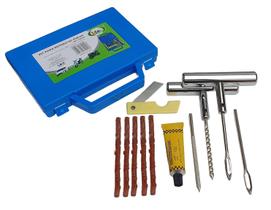 Jogo Reparo Emergencial Pneus de Carro e Moto Tipo Maleta C/ 12 Peças Jogo Reparo Emergencial Pneus de Carro e Moto Tipo Maleta C/ 12 Peças