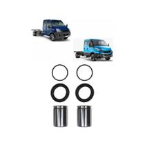 Jogo reparo ( pistao e borrachas ) pinca freio dianteira -daily 70c16/70c16-hd/70c17/70c17-hd 42555670