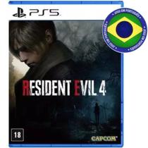 Jogo Resident Evil 4 PS5 Mídia Física Dublado em Português Lacrado