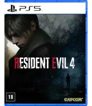 Jogo Resident Evil 4 Remake Mídia Física Português Br - Ps5 Jogo Resident Evil 4 Remake Mídia Física Português Br - Ps5