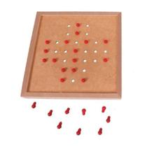 Jogo resta 1 em madeira - simque - 598