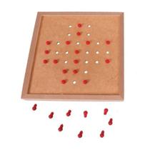 Jogo resta 1 em madeira - simque - 598