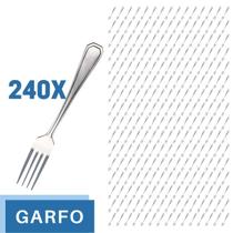 Jogo Restaurante Garfo Inox Reforçado 240 Pçs Casa / Bar Jogo Restaurante Garfo Inox Reforçado 240 Pçs Casa / Bar