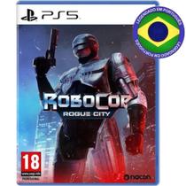 Jogo RoboCop Rogue City PS 5 Mídia Física em Português Jogo RoboCop Rogue City PS 5 Mídia Física em Português