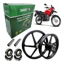 Jogo roda liga leve bros 160 xre 190 esdd freio a disco 2015 a 2024 preto 6 palitos