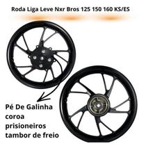 Jogo roda liga leve nxr bros 125 150 160 ks/es pe de galinha