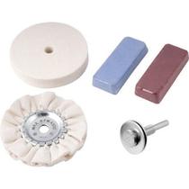 Jogo Rodas Polimento 5 Pcs Felt/Pano/Pasta Vd 1240000005 Jogo Rodas Polimento 5 Pcs Felt/Pano/Pasta Vd 1240000005