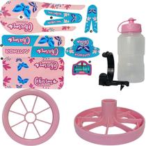 Jogo Rodinha Avulsa Adesivo Garrafinha P Bike aro 12 Nathor Jogo Rodinha Avulsa Adesivo Garrafinha P Bike aro 12 Nathor