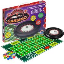 Jogo Roleta Cassino Infantil Classico Com Fichas Lugo Brinquedos