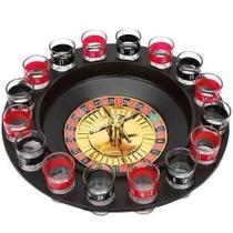 Jogo Roleta Cassino Roda Shot 16 Copos Bar Diversao Garantida Roultte