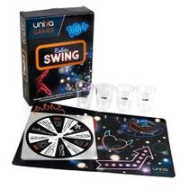 Jogo Roleta Swing com 4 Copos de Shot de Acrílico