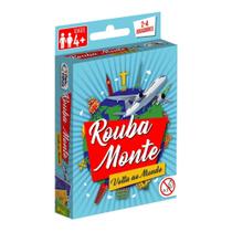 Jogo Rouba Monte Volta ao Mundo 55 Cartas Ilustradas - PAISeFILHOS