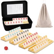 Jogo Rummy Soopotay atualizado para 2 a 4 jogadores com 106 peças