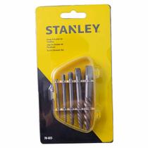 Jogo Saca Parafusos Espanado Extrator com 5 Peças STANLEY