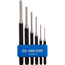 Jogo saca pino 6 peças em suporte plastico king tony