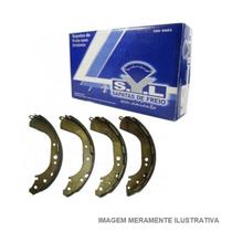 Jogo sapata lona de freio renault trafic 1991/... - 207601