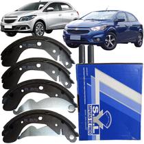 Jogo Sapatas Lonas Freio Traseiro Onix Prisma 2013 a 2019 SYL Jogo Sapatas Lonas Freio Traseiro Onix Prisma 2013 a 2019 SYL